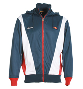 Ellesse Vilas Inkwell Hooded Tracksuit Jacket