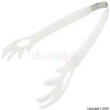 White Plastic Kitchen Tongs