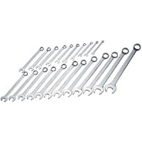 22 Piece Long Metric Combination Spanner Set