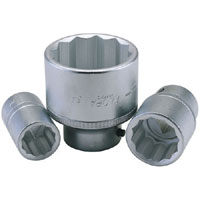 32mm 3/4andquot Square Drive Bi Hexagon Socket