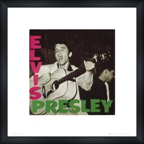 PRESLEY Album - Custom Framed Art Print Framed Music Prints and Poster