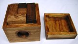 Wooden Box Puzzle. 3D. Large.