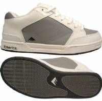 Emerica HERITIC 2 SHOES WHITE/GREY/BLACK