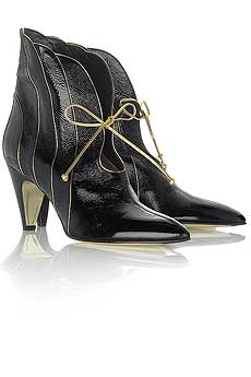 Emilio Pucci Scallop edged ankle boots