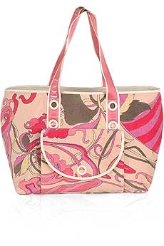 Emilio Pucci Towelling Print Tote