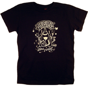 Emily Strange Strangers Fortune Black tee