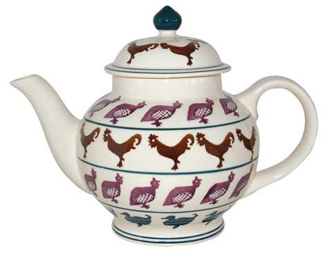 Chicken Run Four Cup Teapot