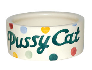 Emma Bridgewater Polka Dot Cat Bowl