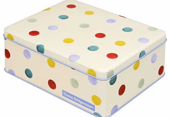 Polka Dot Deep Rectangular