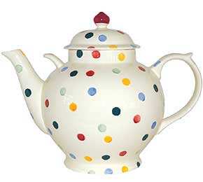 EMMA BRIDGEWATER Polka Dot Gallon Teapot