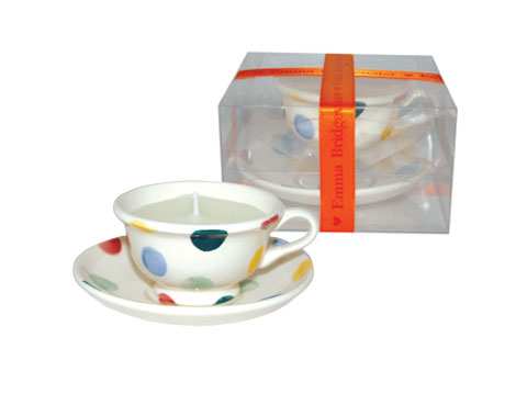 Polka Dot Tiny Tea Candle