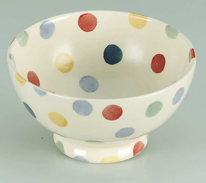 EMMA BRIDGEWATER Polka Dots French Bowl