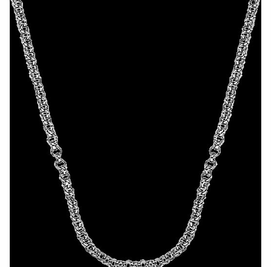 Emozioni Silver 16-18 Inch Belcher Chain