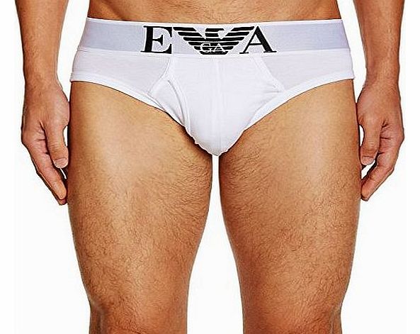 Emporio Armani Big Eagle Brief White