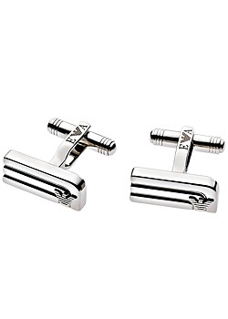 Emporio Armani Gents Stainless Steel Cufflinks