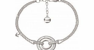 Ladies Pure Eagle Circles Silver