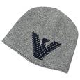 Logoed Knit Virgin Wool Skull Cap