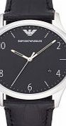 Emporio Armani Mens Beta Black Watch