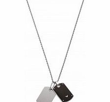 Mens Carbon Fibre Dog Tag