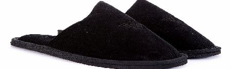 Emporio Armani Soft Touch Slippers Black