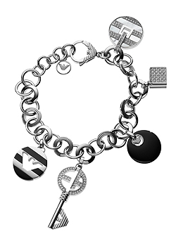 Steel Logo Bracelet EGS1052