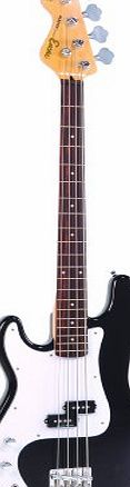 Encore E4 Bass Guitar Left Hand Outfit Black