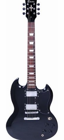 EBP-E69BLK Elec. Guitar Outfit - Gloss Black