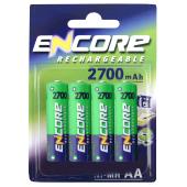 Rechargeable 2700mAh Ni-MH AA Batteries