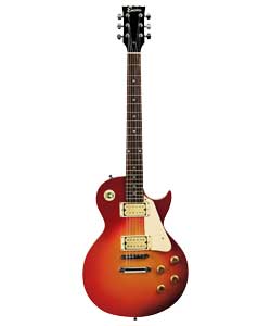 Encore Single Electric Cut-away Cherry Burst Guitar