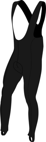Thermal Roubaix Biblongs Black -
