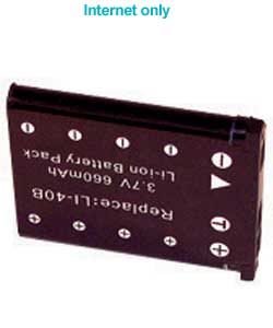 Li-Ion Battery for Nikon S60 etc Cameras