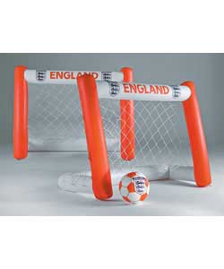 2 Inflatable Goal and Ball Set