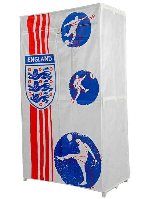 England Football England FA Zipperobe Wardrobe and Hanging Unit