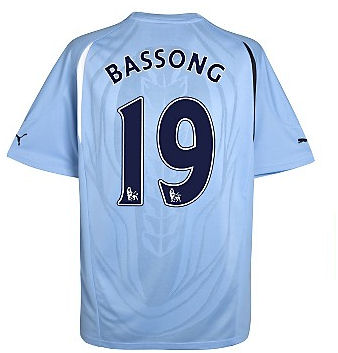 Puma 2010-11 Tottenham Puma Away Shirt (Bassong 19)