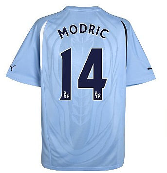 English teams Puma 2010-11 Tottenham Puma Away Shirt (Modric 14)
