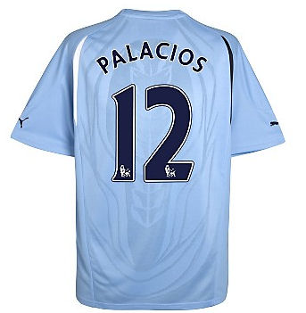 Puma 2010-11 Tottenham Puma Away Shirt (Palacios 12)