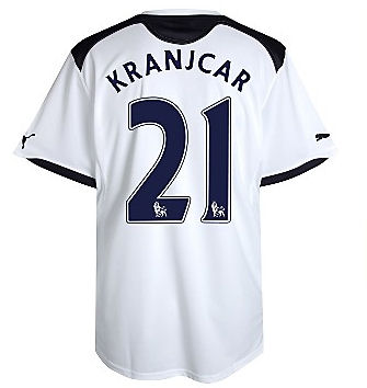 English teams Puma 2010-11 Tottenham Puma Home Shirt (Kranjcar 21)