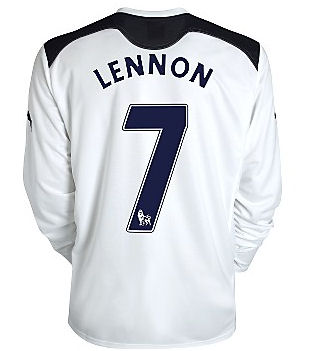 Puma 2010-11 Tottenham Puma Long Sleeve Home Shirt