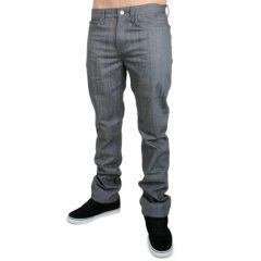 Enjoi Mens Enjoi Panda Slim Straight Jeans Silver