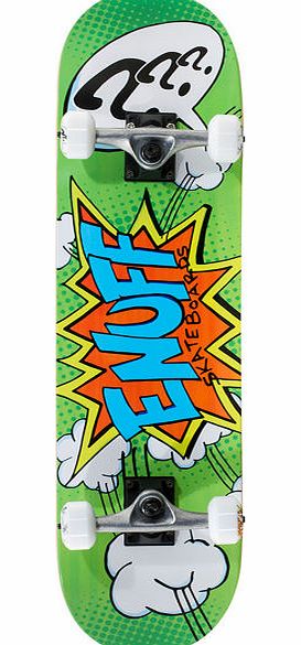 Enuff Pow II Green Skateboard - 7.75 inch