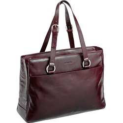 Enzo Rossi Ladies zip top case in italian florence leather