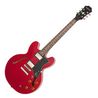 Dot Semi-Hollow Electric Guitar Cherry