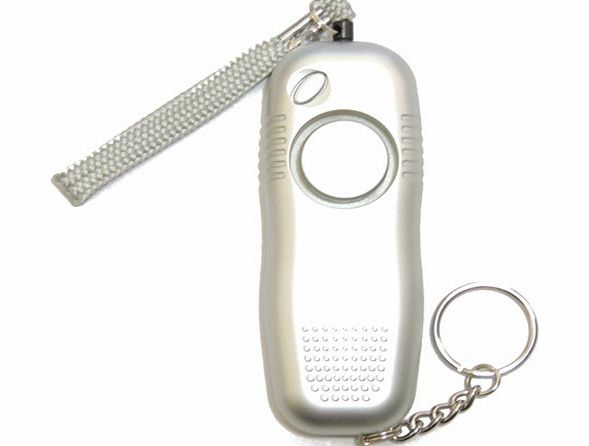 EPOSGEAR Personal Staff Panic Rape Attack Safety Security Alarm Torch Keyring 130dB