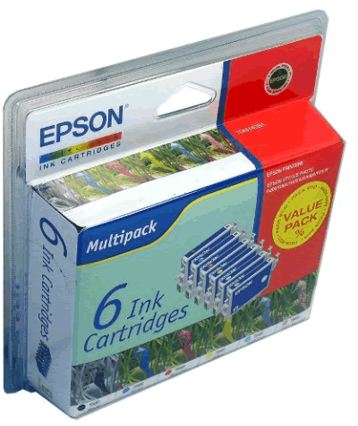 Epson 6PK Durabrite Inks C13T048140BA