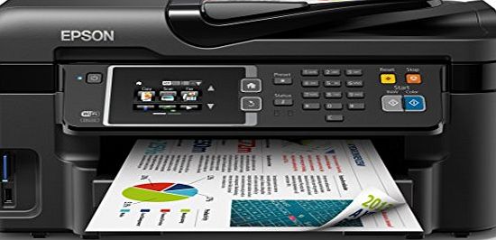 Epson PrecisionCore WorkForce WF-3620 Four-in-One for the Small Printer with Wifi and AirPrint (Print/Scan/Copy/Fax/Duplex)