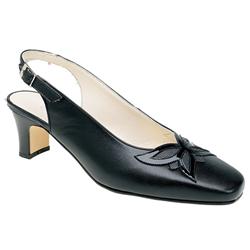 Female Venetia Leather Upper in Black