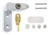 Keyed PVCu Snaplock White