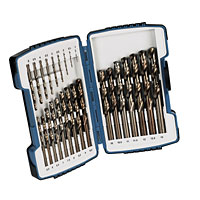 ERBAUER HSS Cobalt Drill Bit Set 25 Pc