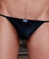 Eros Black C Ring Thong