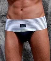 Eros White Broad Waist Jock